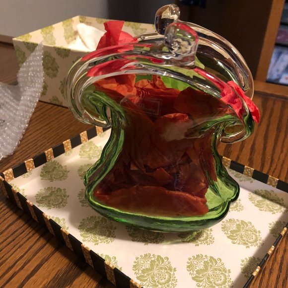 Art deco glass vase - Picture 1 of 6